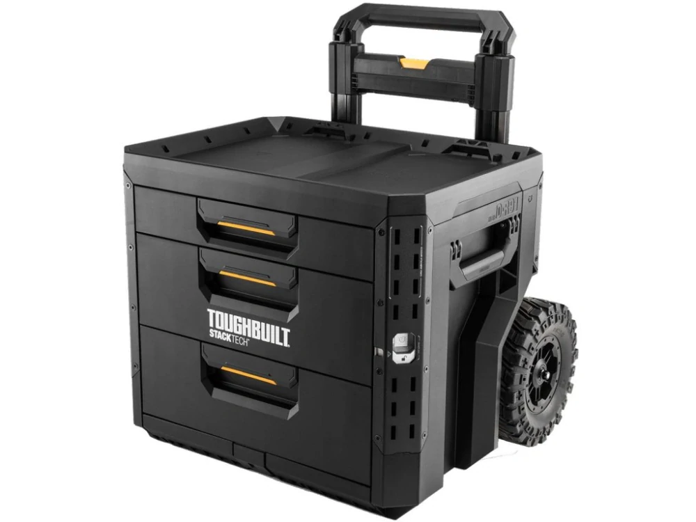 Pojízdný box na nářadí 3× zásuvka, TB-B1-D-R93, ToughBuilt StackTech®