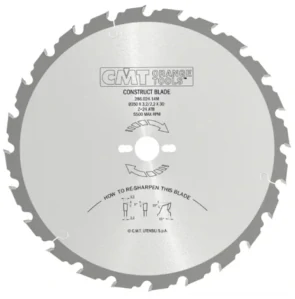 Pilový kotouč na stavební řezivo - D400x3,2 d30 Z28 HW, - C28602816M, CMT Industrial