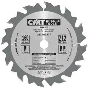 Pilový kotouč pro elektronářadí, podélný řez - D160x16 Z12 HW, - C29016012E, CMT