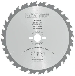 Pilový kotouč pro podélné řezy - D350x3,5 d30 Z28 HW, - C29302814M, CMT Industrial