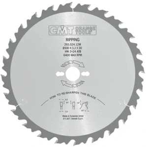 Pilový kotouč pro podélné řezy - D400x3,5 d30 Z36 HW, - C28503616M, CMT Industrial