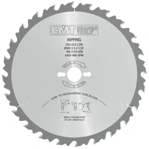 Pilový kotouč pro podélné řezy - D500x4,0 d30 Z44 HW, - C28504420M, CMT Industrial