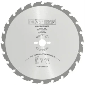 Pilový kotouč na stavební řezivo - D450x3,8 d30 Z32 HW, - C28603218M, CMT Industrial