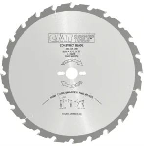 Pilový kotouč na stavební řezivo - D550x4,0 d30 Z40 HW, - C28604022M, CMT Industrial