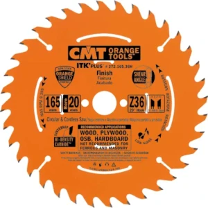 Ultra tenký kotouč univerzální - D165x1,7 d20(+15,87) Z24 HW, - C27116524H, CMT ITK