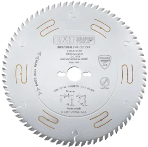 Pilový kotouč pro podélné a příčné řezy - D350x3,5 d30 Z54 HW Odhlučněný, - C28565414M, CMT CHROME
