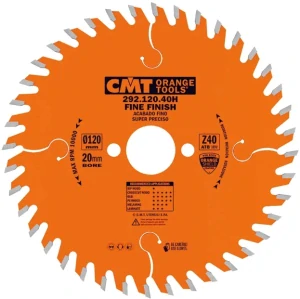 Pilový kotouč pro elektronářadí, finální řez - D140x2,4 d20 Z36 HW, - C29214036H, CMT Orange