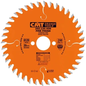 Pilový kotouč pro elektronářadí, finální řez - D150x2,4 d20 Z40 HW, - C29215040H, CMT Orange