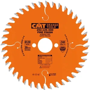 Pilový kotouč pro elektronářadí, finální řez - D160x2,2 d20 Z40 HW, - C29216040H, CMT Orange