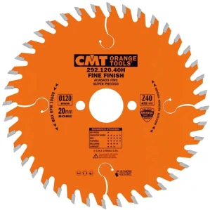 Pilový kotouč pro elektronářadí, finální řez - D160x2,2 d30 Z40 HW, - 292.160.40M, CMT Orange