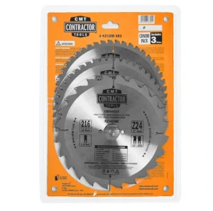Sada Contractor Pilových kotoučů na dřevo - D216x2,4 d30 Z24+Z48 HW, 3ks, - C-K216M-X03, CMT