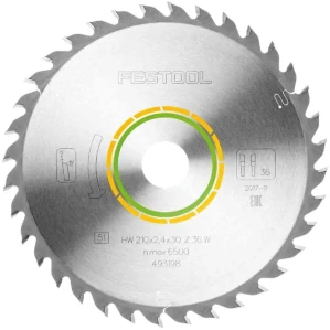 Pilový kotouč do okružních pil HW, D210x2,4 d30 W36 WOOD UNIVERSAL, - 493198, Festool