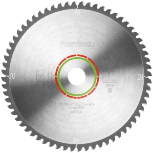 Pilový kotouč do okružních pil HW, D260x2,5 d30 WZ/FA64 LAMINATE/HPL, - 494606, Festool