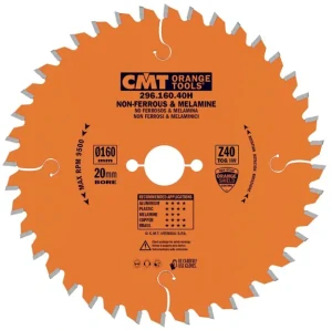 Pilový kotouč na lamino, plast a neželezné kovy - D216x2,8 d30 Z80 HW, - 297.080.09M, CMT Orange