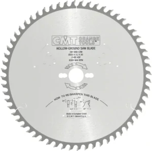 Pilový kotouč na lamino bez předřezu - D303x3,2 d30 Z60 HW -6°Neg, - C28706112M, CMT Industrial C287