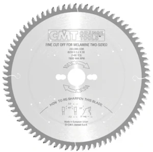 Pilový kotouč na lamino bez předřezu - D250x3,2 d30 Z80 HW, - C28308010M, CMT Industrial C283
