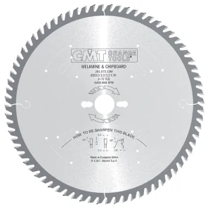Pilový kotouč na lamino a DTD - D220x3,2 d30 Z63 HW, - C28106309M, CMT XTreme