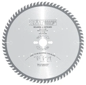 Pilový kotouč na lamino a DTD - D250x3,2 d30 Z60 HW, - C28106110M, CMT XTreme