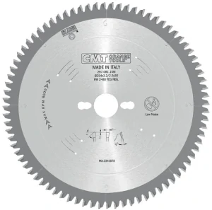 Pilový kotouč na lamino, plast a neželezné kovy - D250x3,2 d30 Z80 HW Odhlučněný, - C29708010M, CMT