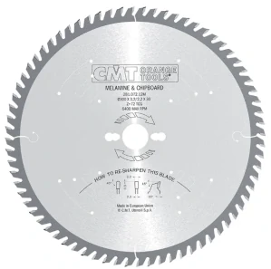 Pilový kotouč na lamino a DTD - D200x3,2 d30 Z64 HW, - C28106408M, CMT Industrial
