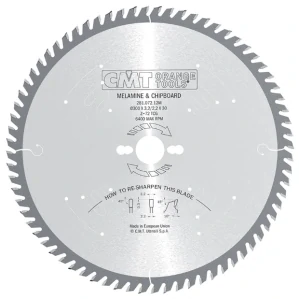 Pilový kotouč na lamino a DTD - D225x2,6 d30 Z64 HW, - C28122564M, CMT Industrial