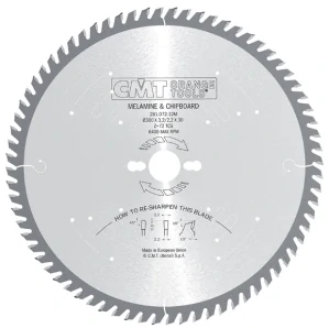 Pilový kotouč na lamino a DTD - D250x3,2 d30 Z60 HW, - C28106010M, CMT Industrial