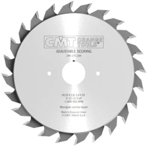 Předřezový kotouč dvoudílný - D80x2,8-3,6 d20 Z10+10 HW, - C28908020H, CMT