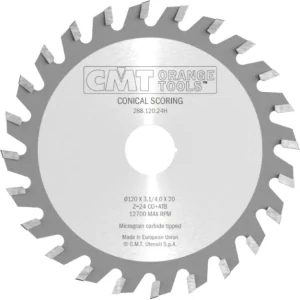 Předřezový kotouč kónický - D100x3,1-4,0 d22 Z20 HW, - C28810020K, CMT