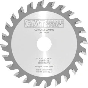 Předřezový kotouč kónický - D120x3,1-4,0 d22 Z24 HW, - C28812024K, CMT