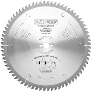 Pilový kotouč pro plovoucí podlahy, PVC, plexi - D250x2,8 d30 Z80 HW, - C22208010M, CMT