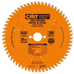 Pilový kotouč na železo - D136,5x1,5 d20+10 Z56 HW, - 226.136.56H, CMT Orange Industrial