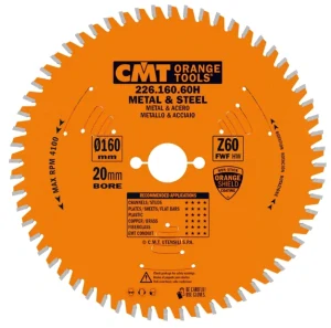 Pilový kotouč na železo - D190x2 d30+20 Z64 HW, - 226.190.64M, CMT Orange Industrial