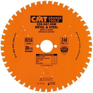 Pilový kotouč na železo - D216x2,2 d30 Z48 HW, - C22604709M, CMT Industrial