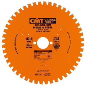Pilový kotouč na železo - D254x2,2 d30 Z60 HW, - C22606010M, CMT Industrial