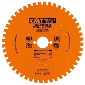 Pilový kotouč na železo - D305x2,2 d25,4 Z60 HW, - C22606012, CMT Industrial