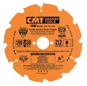 Diamantový pilový kotouč na cementotřískové desky - D165x1,8 d20(+15,87) Z10, - C23616510H, CMT ITK