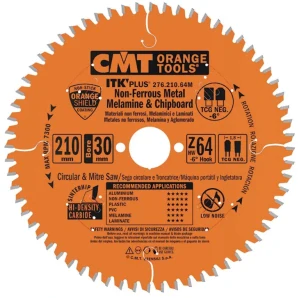 Ultra tenký kotouč na lamino, plast a neželezné kovy - D140x1,8 d20 Z48 HW, - 276.140.48H, CMT ITK