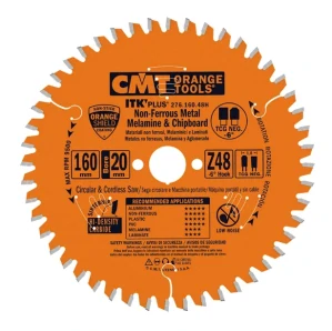 Ultra tenký kotouč na lamino, plast a neželezné kovy - D165x1,8 d20 Z56 HW, - 276.165.56H, CMT ITK