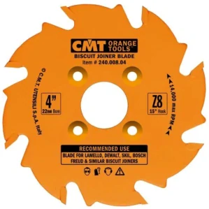 Kotouč lamelovací pro lamelové spoje - D100x3,96 d22 Z8 HW rovný zub, - C24100804, CMT