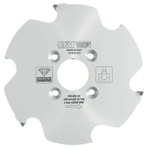 Diamantový kotouč lamelovací pro Lamello P-Systém - D100,4x7 d22 Z3, - C24060104, CMT