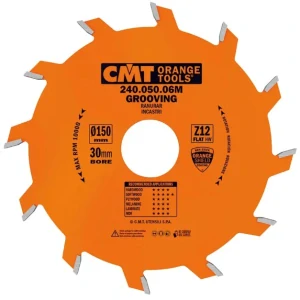 Drážkovací kotouč - D150x3 d35 Z12 HW, - 240.030.06R, CMT Orange Industrial