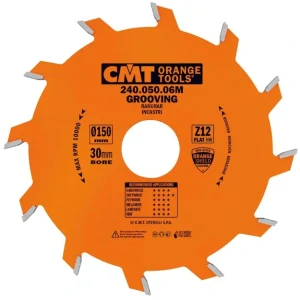 Drážkovací kotouč - D150x5 d35 Z12 HW, - 240.050.06R, CMT Orange Industrial