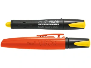 Pica Visor Permanent – průmyslový značkovač s výměnnými náplněmi, Barva oranžová, 990054, Pica