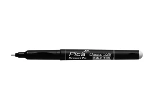 Permanentní značkovač bílý, 53252, Pica Pen