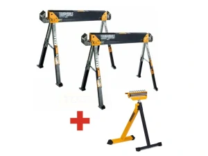 1 x pár skládacích stavebních koz + Pachole 3 v 1, C700/S210, ToughBuilt