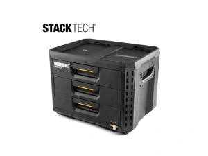 XL box na nářadí 3x zásuvka, TB-B1-D-70-3, Toughbuilt StackTech®