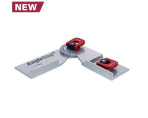 T-Trax - AngleStop - úhlový stavitelný doraz do lišt s T profilem, Milescraft, M4033