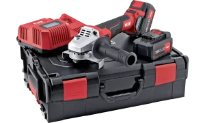 Aku-úhlová bruska s variabilními otáčkami a brzdou 18,0 V, 125 mm, LBE 125 18.0-EC/5.0 Set, FLEX