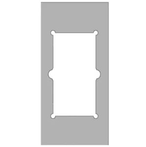 Rám pro ornamenty na kuchyňská dvířka, CRCS-003, CMT
