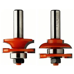 Sada stopkových fréz, pro rám výplně 2ks, D: 44,4mm, t: 18-22mm, profil C, S: 12mm, C99150311, CMT